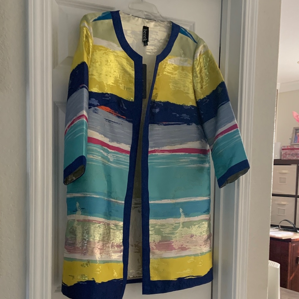 Berek Elegant Gold and Cream Jacket